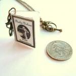Miniature Book Charm Necklace - Dickens Or..