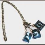Sexy Miniature Book Charms Necklace